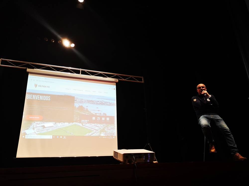 Presentación de la nueva web del Céltiga FC